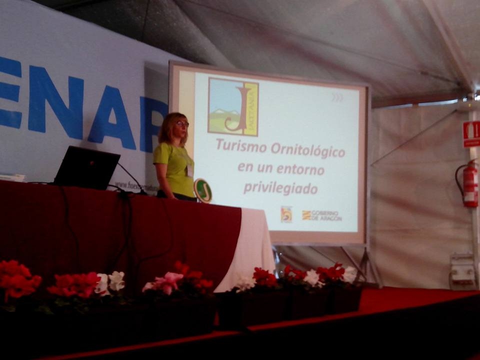 La Jacetania en la Feria Internacional de Turismo Ornitológico de Extremadura              